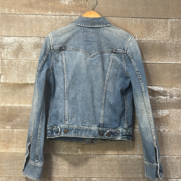 Abercrombie & Fitch Jean Trucker Jacket size M - Picture 6 of 12